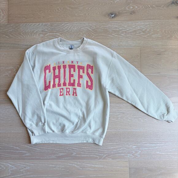 Gildan Tops - NFL Kansas City In My Chiefs Era Taylor Swift #80 Gildan Sweatshirt Large
